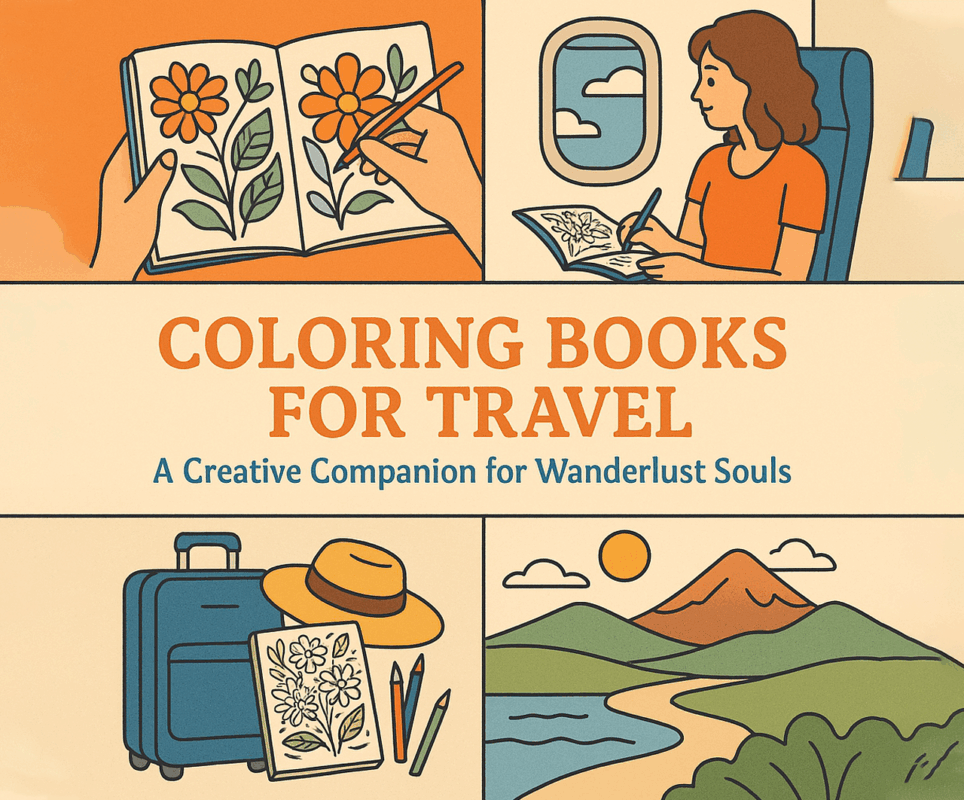 Coloring Books for Travel