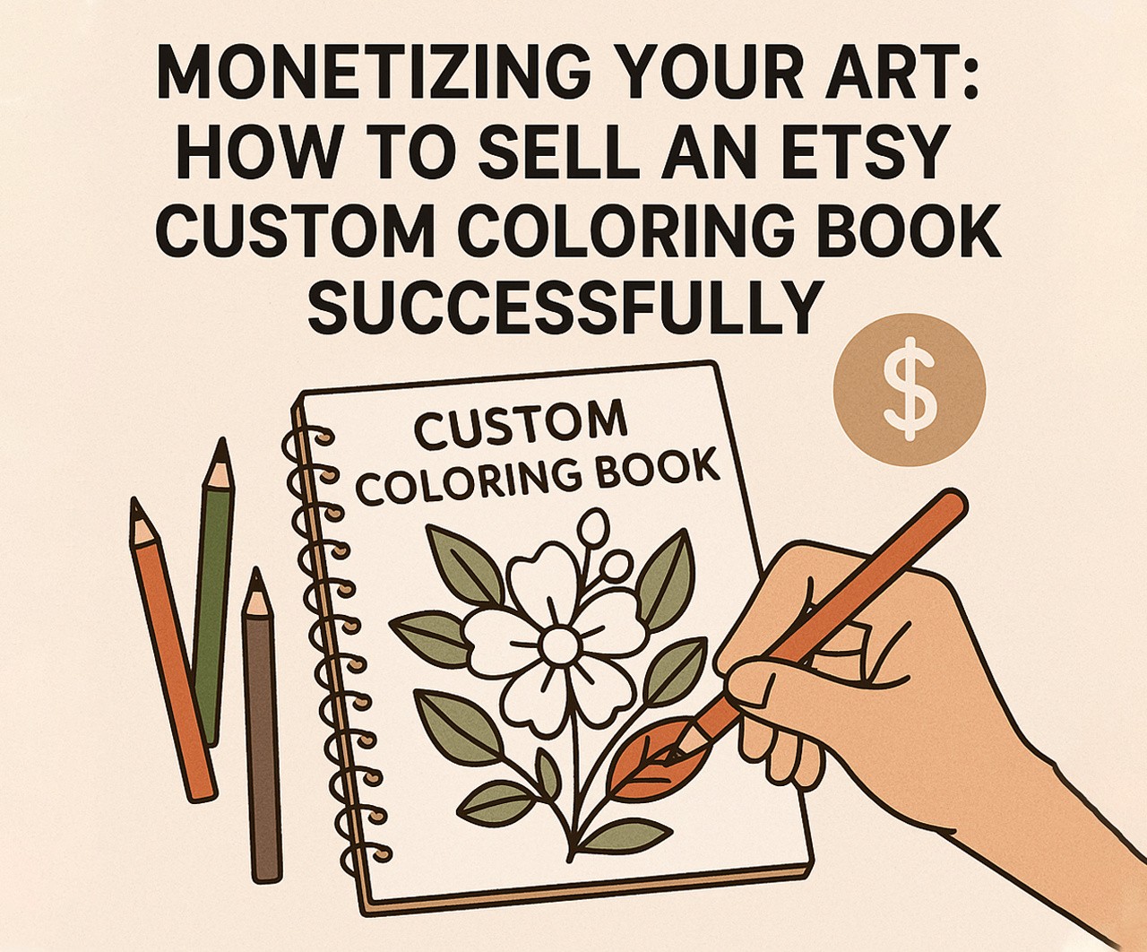 Etsy Custom Coloring Book