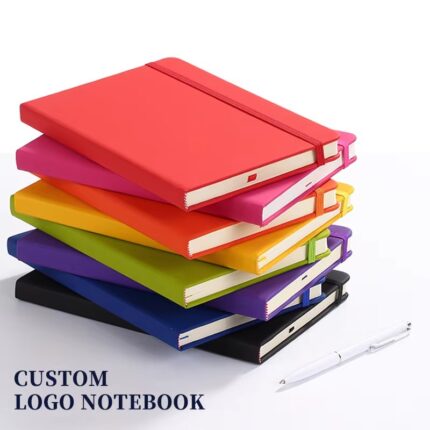 personalized leather notebook