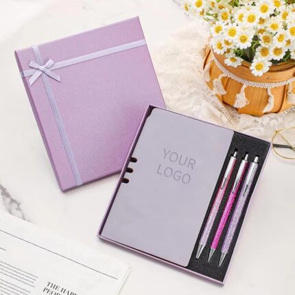 personalized leather notepad