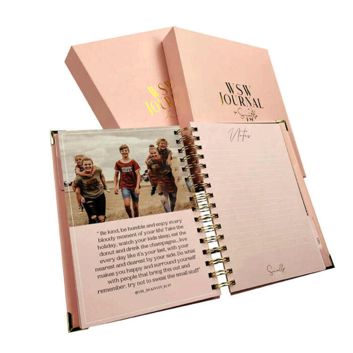 Custom Hardcover Daily Planner