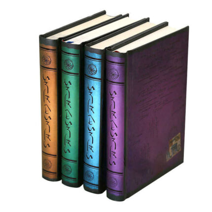 Foil Embossed Leather Book