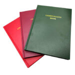 Foil Embossed Leather Book