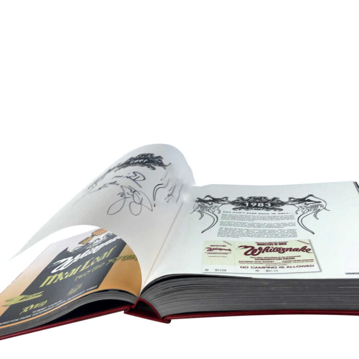 Leather Hardback Book Printing