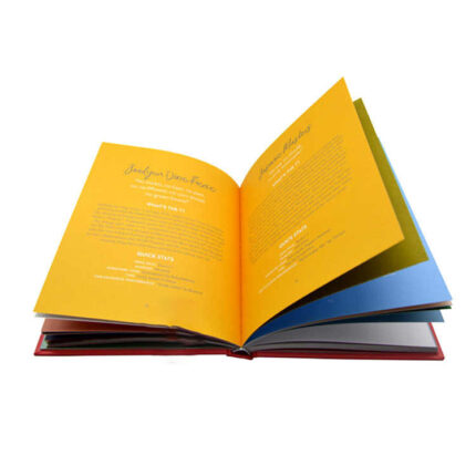 color hardcover book printing