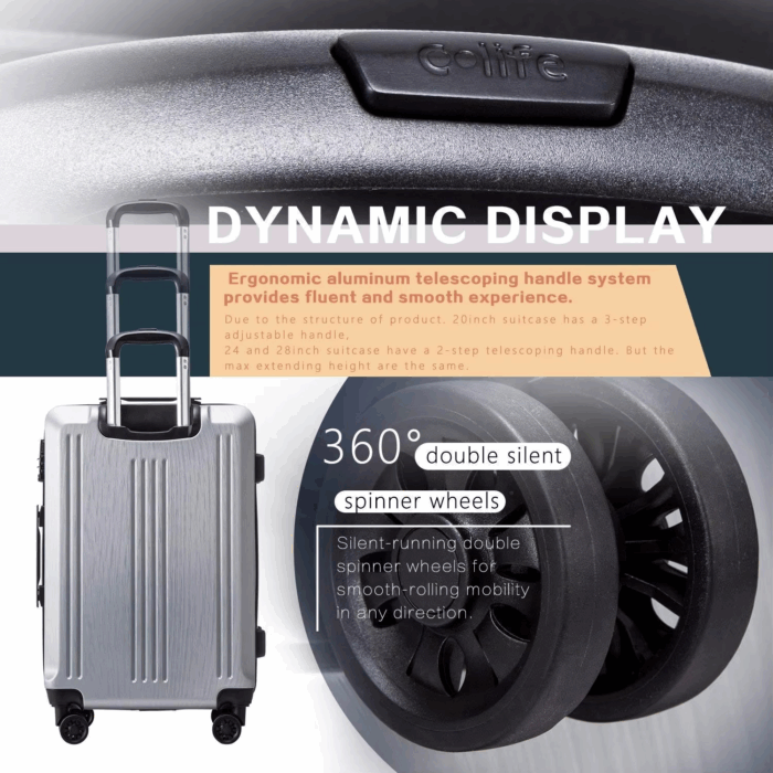 2-piece spinner luggage set