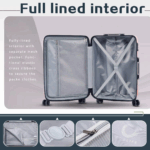 2-piece spinner luggage set