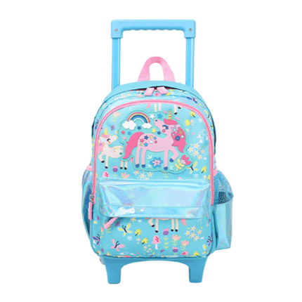 Cartoon Print Trolley Backpack