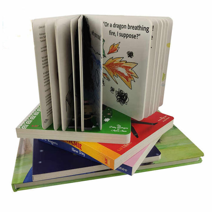 Custom Colorful Board Books