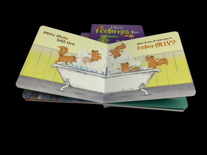 Children Learning Board Book