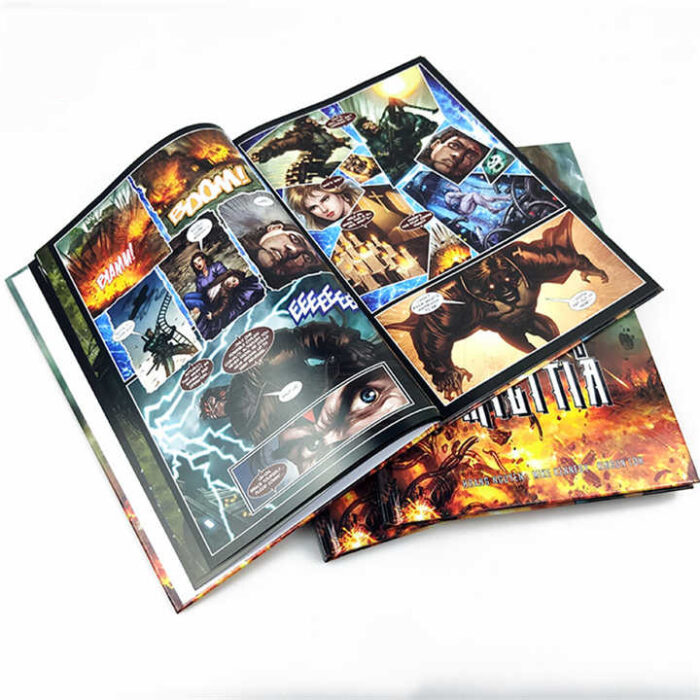 children's comic book cardboard