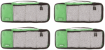 colorful packing cubes set