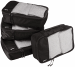 colorful packing cubes set