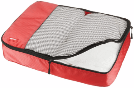 colorful packing cubes set
