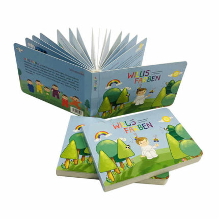 custom kids cardboard books