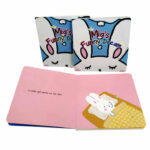 custom kids cardboard books