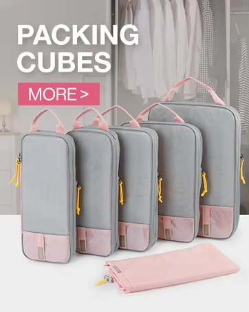 expandable packing cubes set