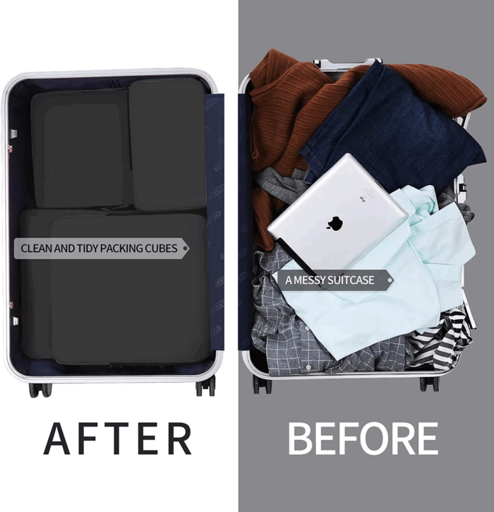 expandable travel cube organizers