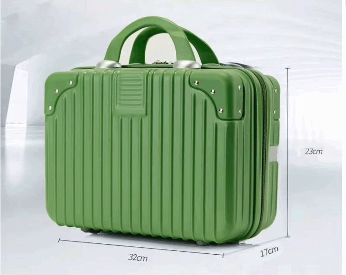 hard shell makeup train case