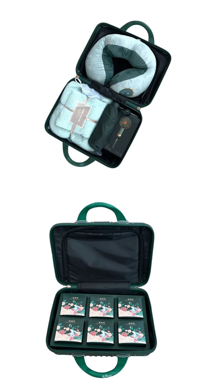 hard shell makeup train case