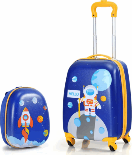 kids 2 in 1 luggage backpack