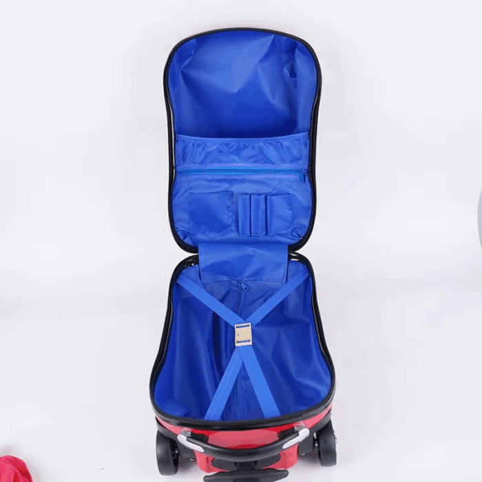 kids ride on suitcase scooter