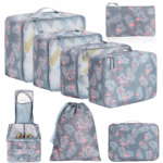 outdoor travel packing cubes