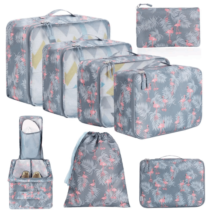 outdoor travel packing cubes
