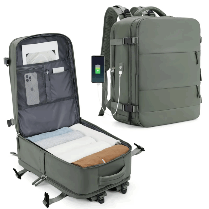 personalized travel backpack