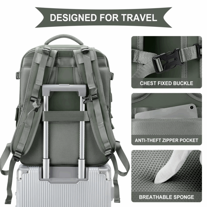personalized travel backpack