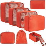 premium luggage organizer cubes