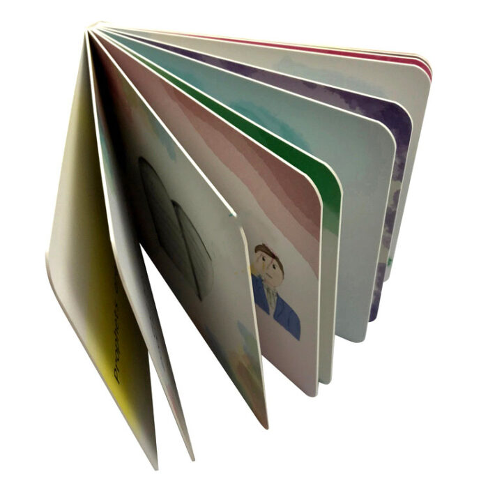 recycled cardboard photo book