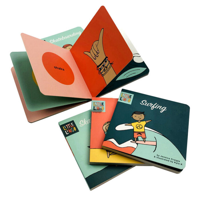 recycled cardboard photo book