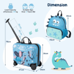 toddler ride on luggage