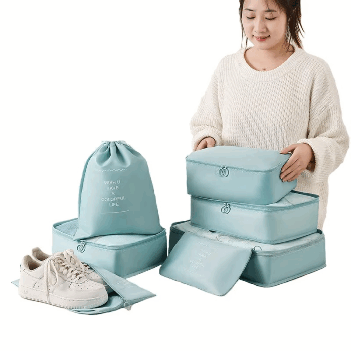 travel cube compression system