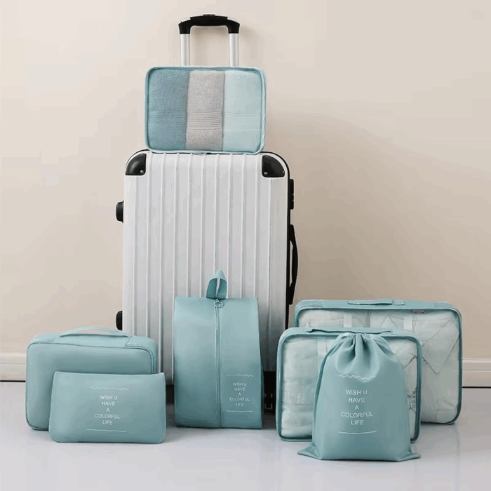 travel cube compression system