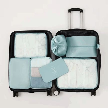 travel cube compression system