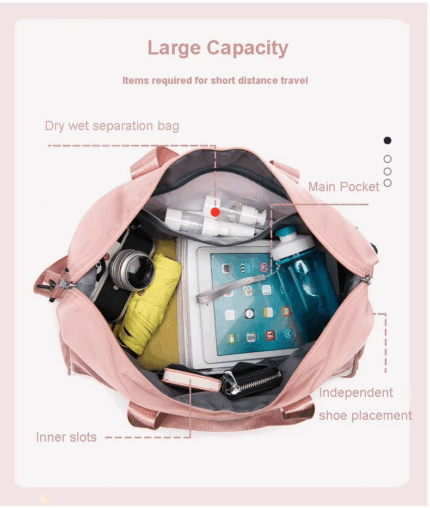 women's fitness duffle bag