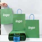 where to by custom green branded paper from china supplier