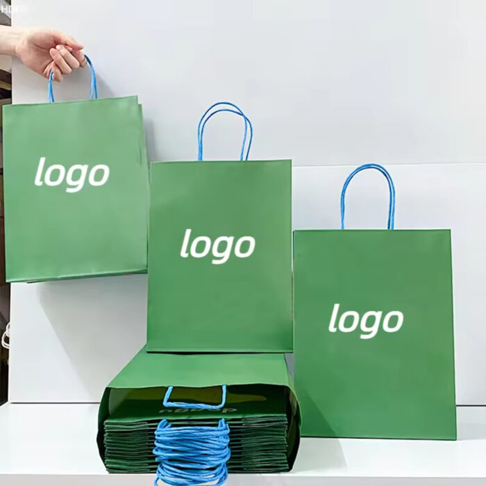 where to by custom green branded paper from china supplier