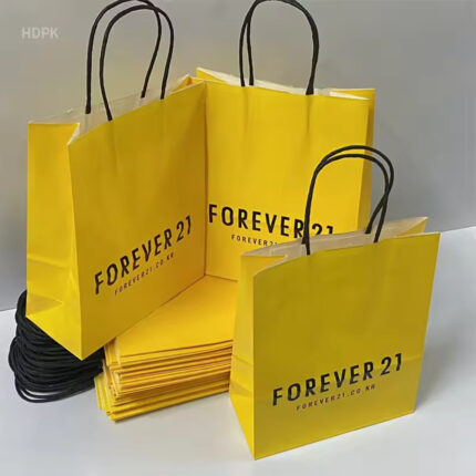where to by custom paper bags with handles from china supplier