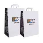 where to by white flat string tote bags from china supplier
