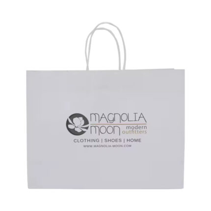 where to by custom white paper bag from china supplier
