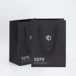 where to by custom black paper bags from china supplier