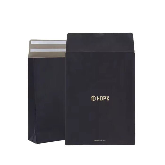 where to by custom black envelope bag from china supplier