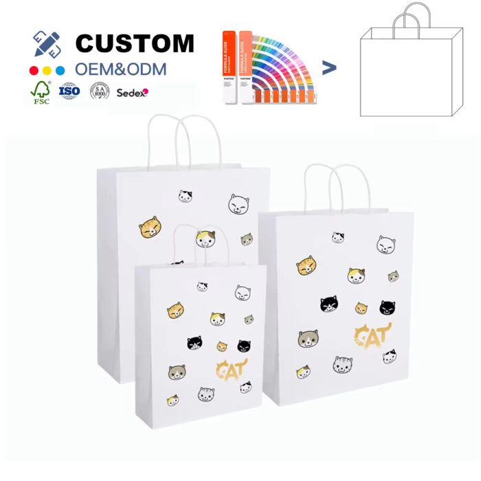 where to by printed paper bags wholesale from china supplier