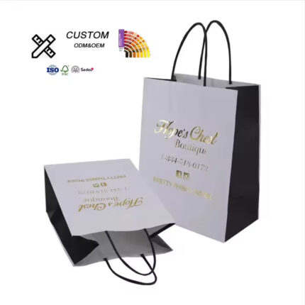 where to by luxury printed paper carrier bags from china supplier