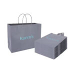where to by custom kraft paper gift wrap bags from china supplier