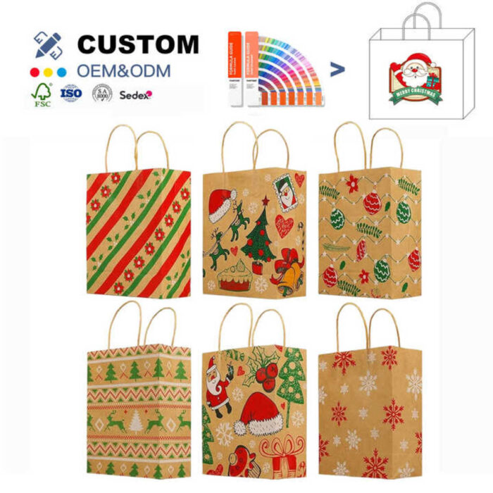 Printed Paper Gift Bags from china supplier