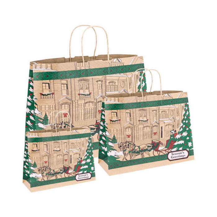 where to by custom packaging Kraft paper bag from china supplier